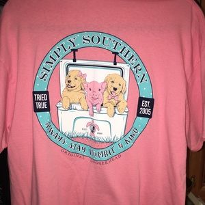 Women’s Simply Southern Preppy Puppies T-Shirt